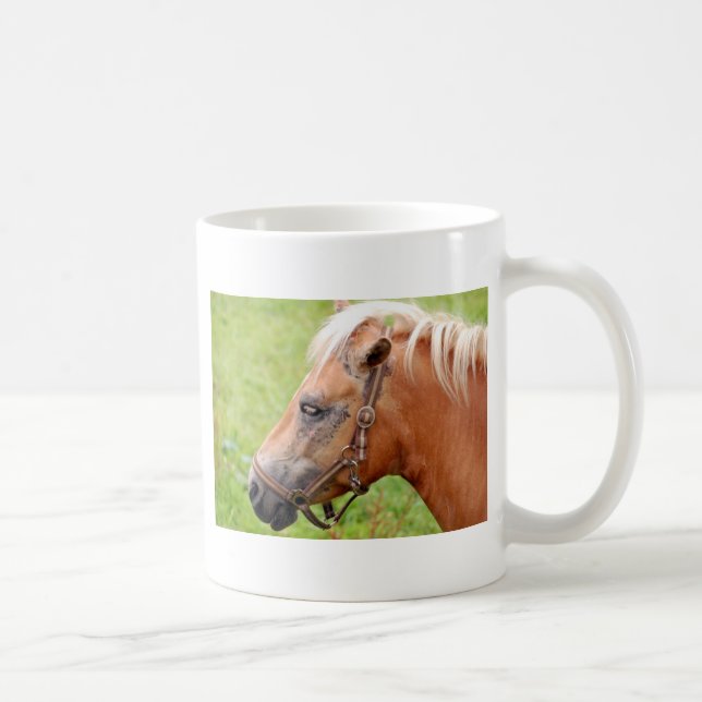 Hästhuvud 003 kaffemugg (Höger)