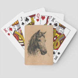 Hästhuvud (av Heywood Hardy) Casinokort