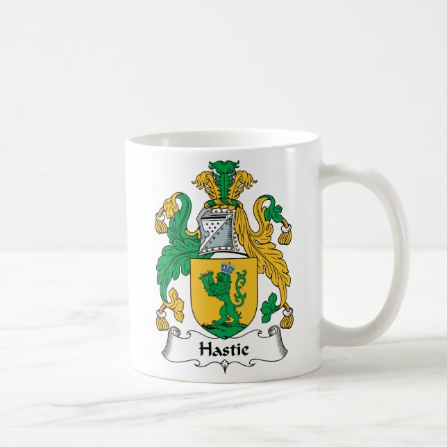 Hastie familjvapensköld kaffemugg (Höger)