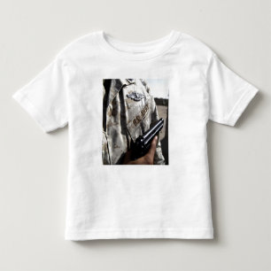 Hastig marin- styrkakrigapparat tee shirt