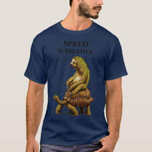 Hastighet är relativt långsamt djur t shirt