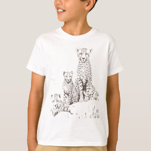 "Hastighet för Savannah: Majestic Cheetah T-Shirt" T Shirt