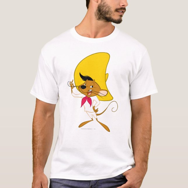 HASTIGHET GONZALES™ Mustache T Shirt (Framsida)