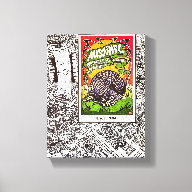 Hastighet i vektorer grafisk collage canvastryck (Framsida)