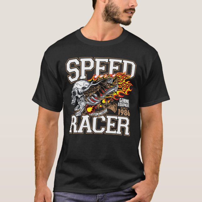 HASTIGHET RACER T-Shirt (Framsida)