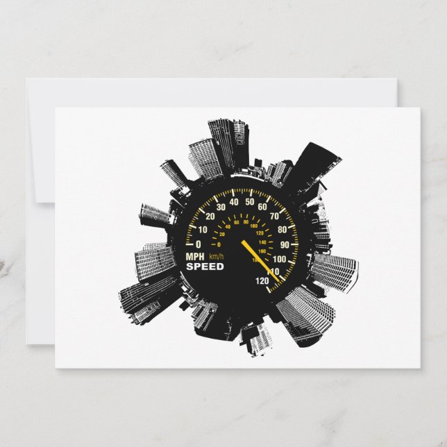 Hastighet, stad 1 (Framsida)