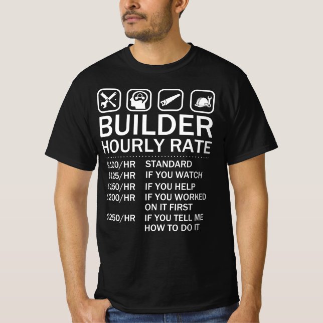 Hastigheten för bygg- och anläggningsarbeten - Byg T Shirt (Framsida)