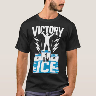 Hastigheten Skatin vid Skater av isfär Figur T Shirt