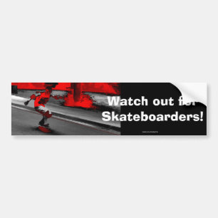 Hastighets-Skater - Skateboarder Bildekal