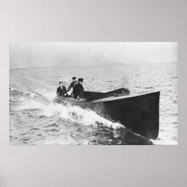 Hastighetsbåt Poster (Framsidan)