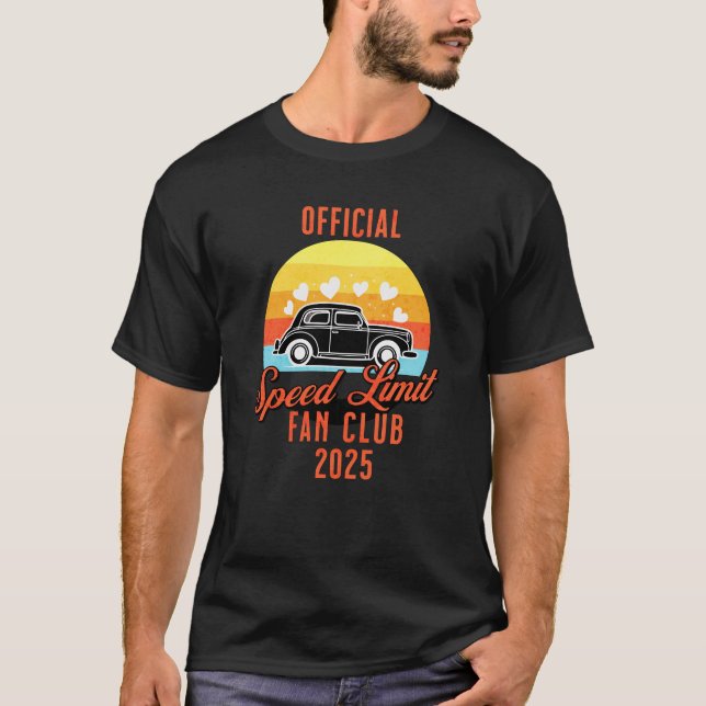 Hastighetsbegränsning Fläkt Klubb 2025 Klassisk bi T Shirt (Framsida)