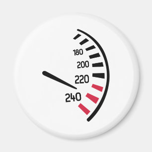 Hastighetsbil Magnet