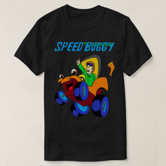 hastighetsbuggar  t shirt (Design framsida)