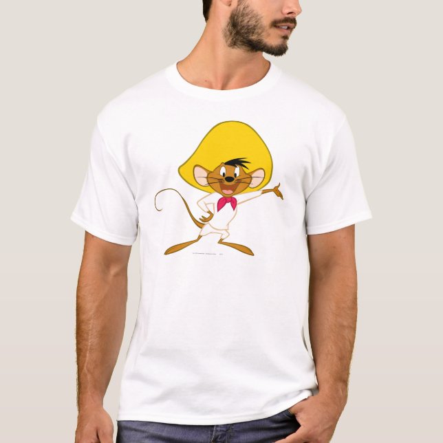 HASTIGHETSGONZALES™ stående Tee Shirt (Framsida)