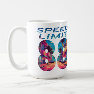 Hastighetsgräns 88 kaffemugg