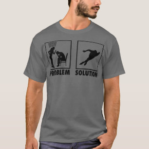 Hastighetshastighet Skater Ice Skating Påstående P T Shirt