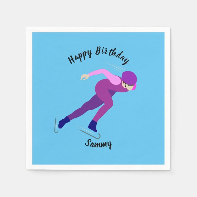 Hastighetskal Pappersservett (Framsidan)