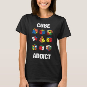 Hastighetskuber för kubikkuber t shirt