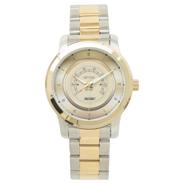 Hastighetsmätare (kMH) - test Armbandsur (Framsida)