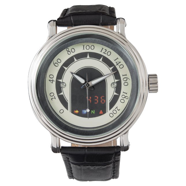 Hastighetsmätare MG 436 Armbandsur (Framsida)