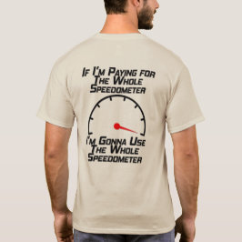 Hastighetsmätare T Shirt