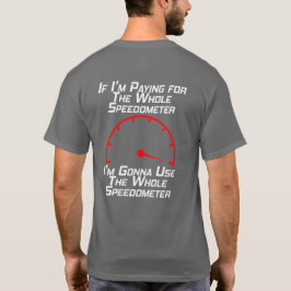 Hastighetsmätare T Shirt