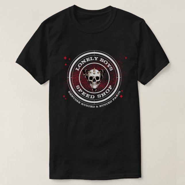 Hastighetsuppköp Boys Evil Skull Triangle Digital T Shirt (Design framsida)