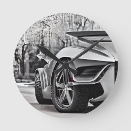 Hastighetsvägselegans: Klassiskt bilentusiastiskt Rund Klocka