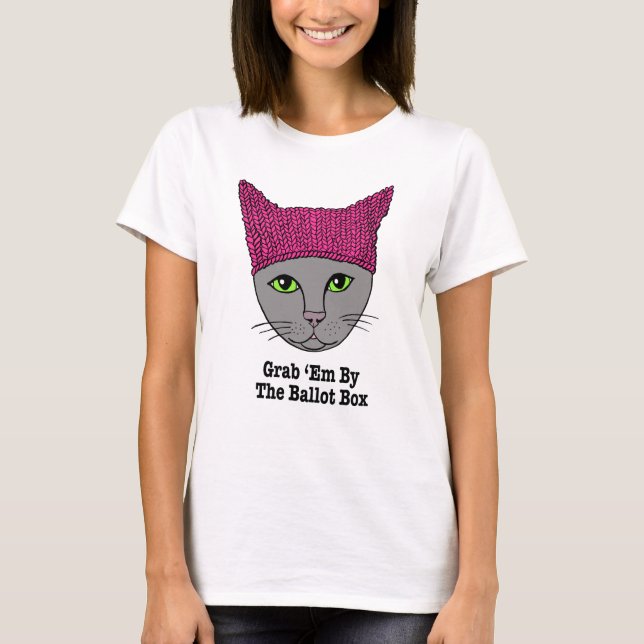 Hastigt grepp dem vid valurnakattungen t shirt (Framsida)