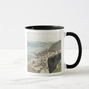 Hastings från den östliga klippan, från 'en res mugg
