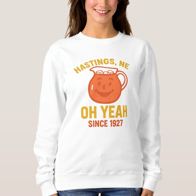 Hastings Nebraska Kool-Aid-Tribute | OH YEAH T Shirt (Framsida)