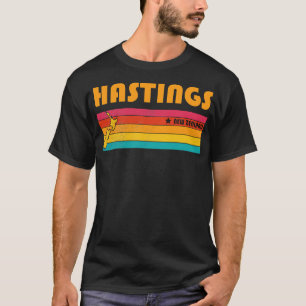 Hastings New Zealand Vintage Distress Souvenir T Shirt
