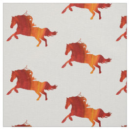 Hästinrättning för Anpassningsbar av elfenbensmärt Tyg