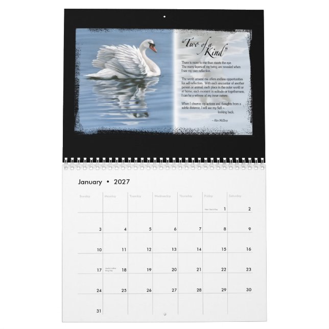 Hästinspirationkalender, ©Kim McElroy 20… Kalender (Jan 2027)