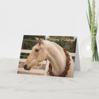 Hästjulkort Helgkort