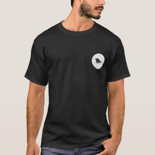 Hästkapplöpning Av-Spårar att slå vad och att T Shirt