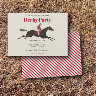 Hästkapplöpning Derby Fest Equestrian Kapplöpning Inbjudningar