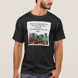 hästkapplöpning derby t-shirt