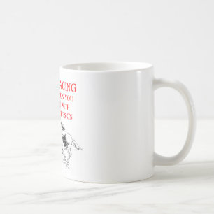 Hästkapplöpning Kaffemugg