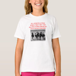 hästkapplöpning t-shirt