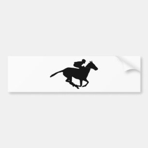 HästkapplöpningPictogram Bildekal