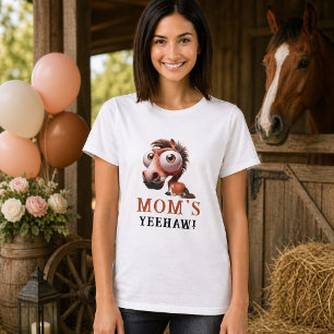 Hästkarikatyrer 1-års födelsedagsfest t shirt