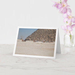 Hästkärror vid Giza, Kairo Kort