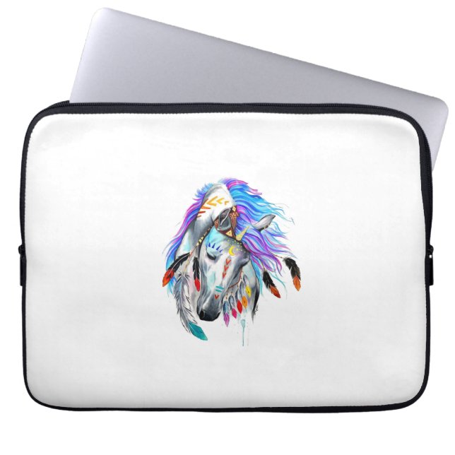 Hästkonst Laptop Fodral (Framsidan)