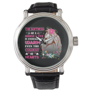 Hästkonst mjukvaran i en hästas Öga Armbandsur
