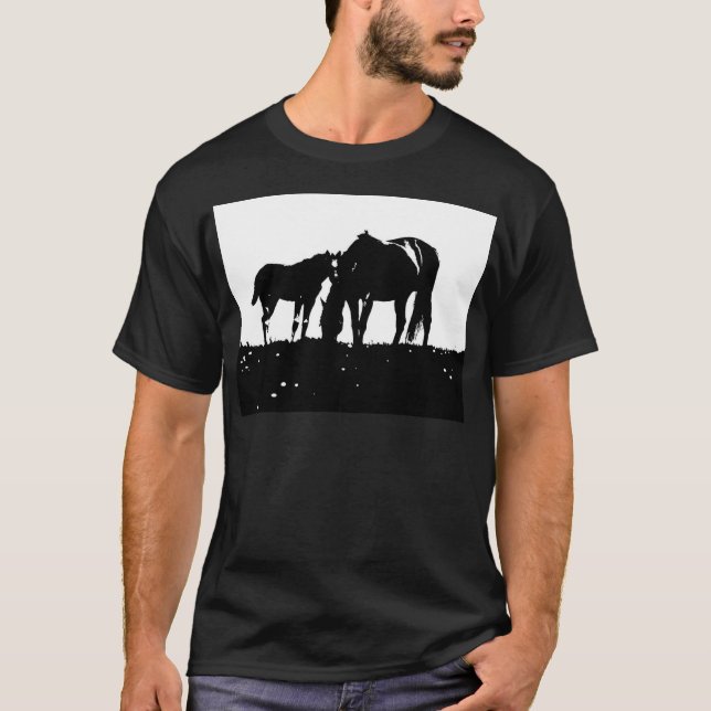 Hästkonst T-shirt (Framsida)