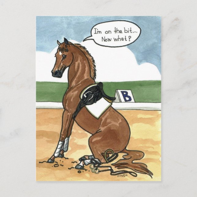 Hästkonsten på BIT nu vad Vykort (Framsida)