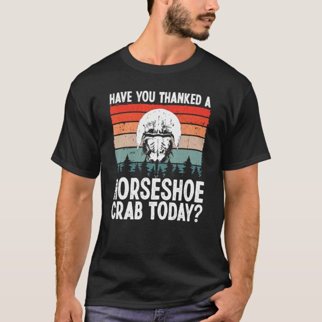 Hästkrabbor Gamla krabbarter Ocean Science Ent T Shirt (Framsida)
