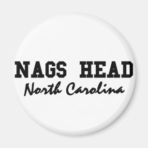 Hästkrakar Head North Carolina Magnet