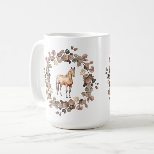 Hästkrans Kaffe Kopp (Framsida vänster)